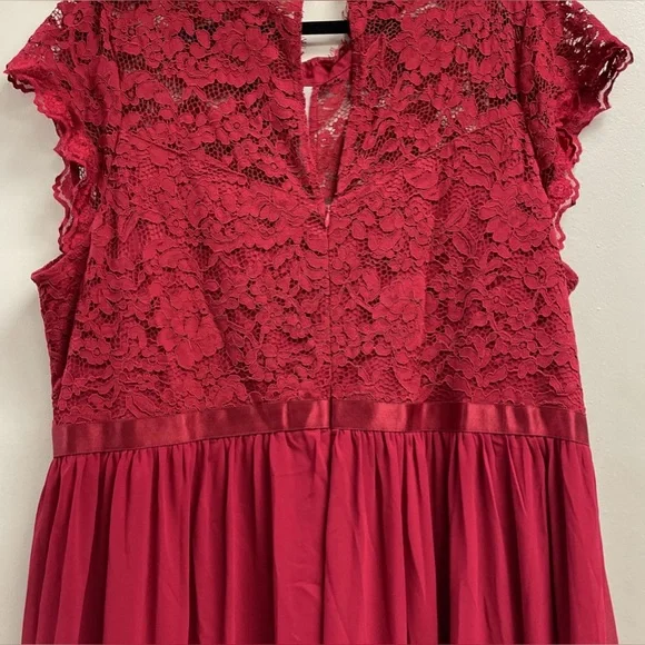 Miusol women’s floral lace maxi dress - Picture 3 of 6